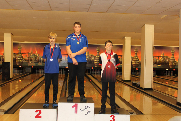 Platz 1-3 m&auml;nnliche B-Jugend 2017